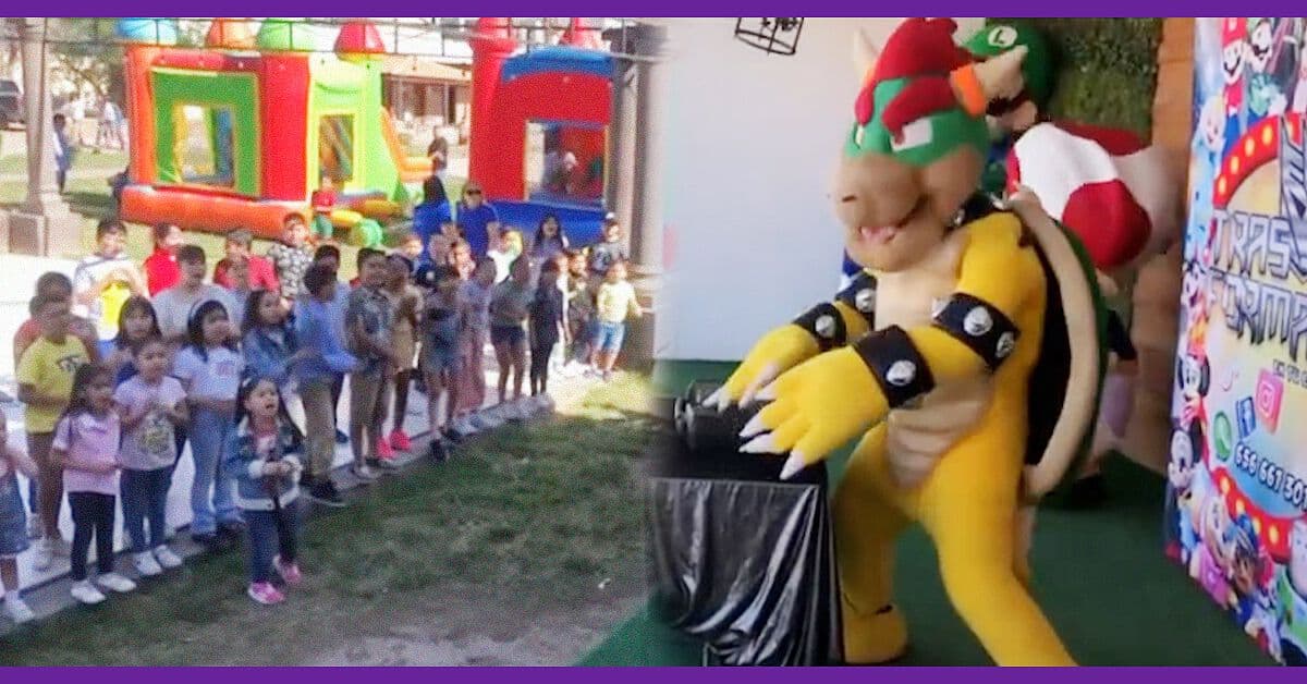 Niños enternecen el Internet al cantar el tema 'Peaches' de Mario Bros a todo pulmón