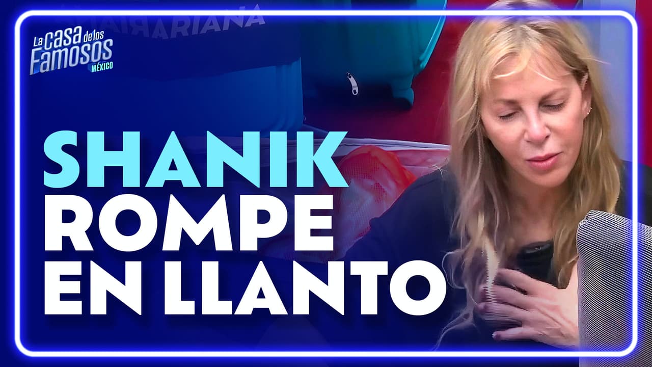 Shanik se quiebra y llora DESCONSOLADAMENTE a solas: “Todo va a estar bien”