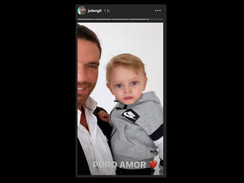 “Te amo hijo. Día a día lograremos estar juntos para siempre”, expresó el actor al pie de su publicación, la cual logró más de 155 mil ‘me gusta’ en cuestión de horas.
