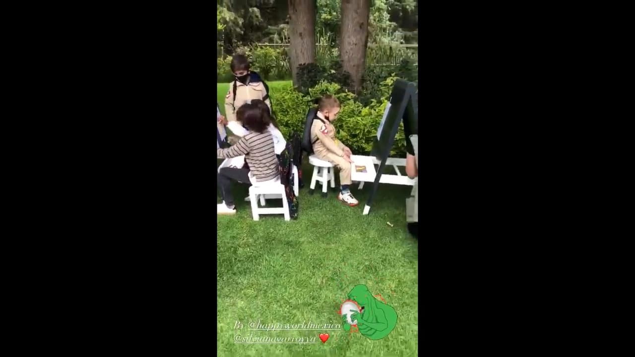 La actriz dejó claro que durante toda la celebración tanto el festejado como los invitados portaron cubrebocas y se llevaron a cabo todas las medidas sanitarias necesarias por la pandemia.