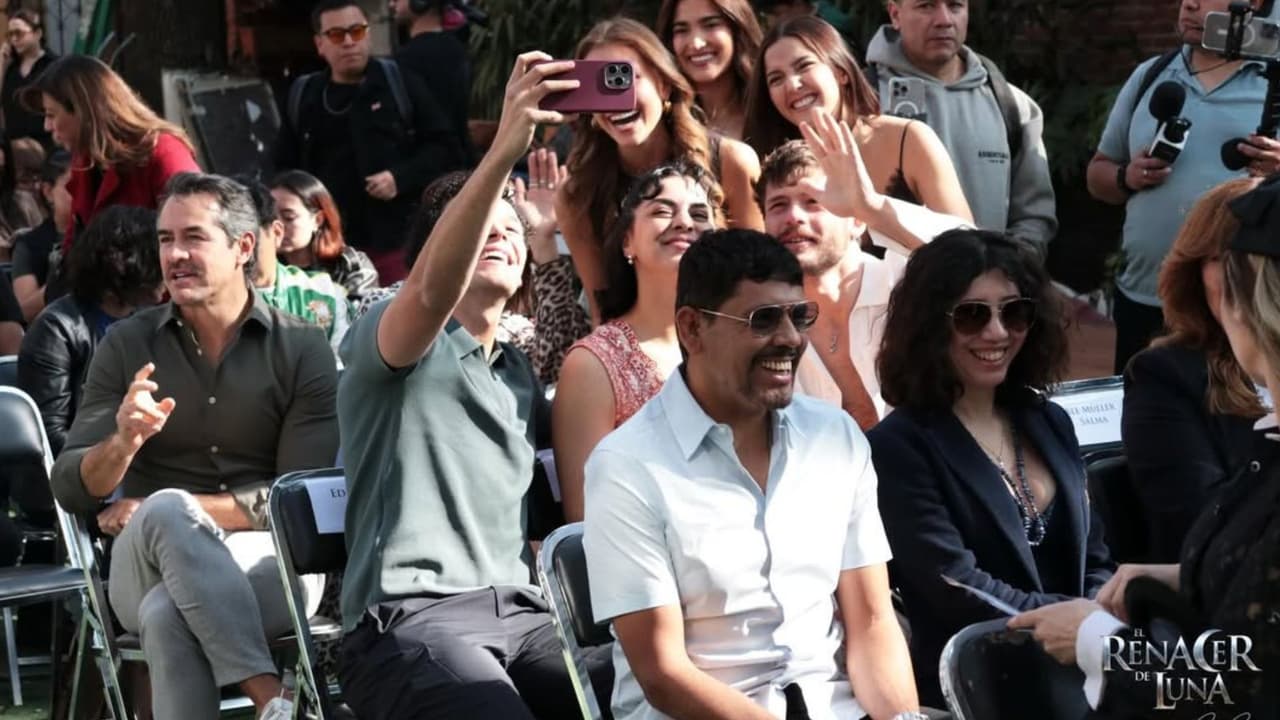 El elenco mostró el compañerismo que ya existe en las grabaciones de la telenovela.