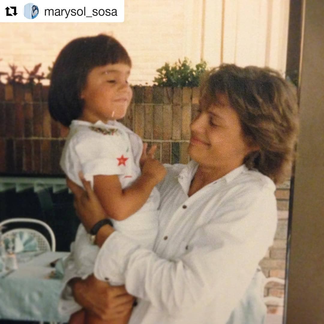 Marysol Sosa no dudó en presumir este bello momento.