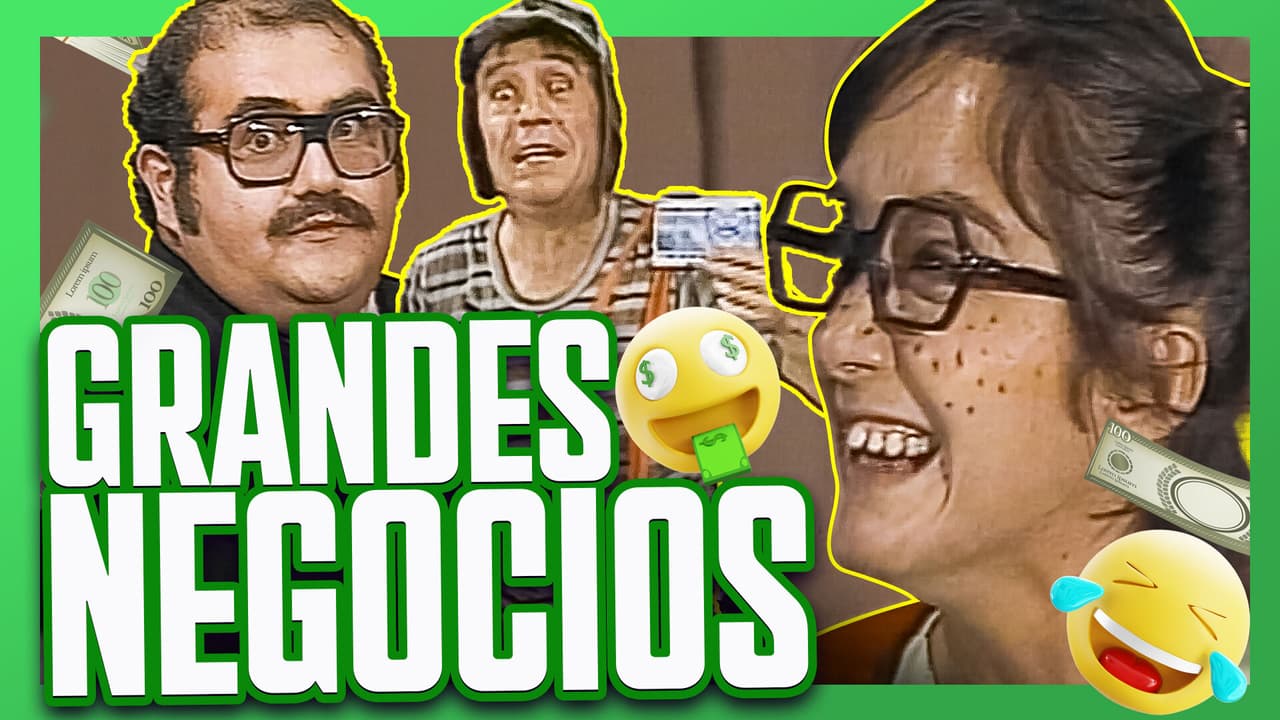 El Chavo hace su negocio de aguas frescas