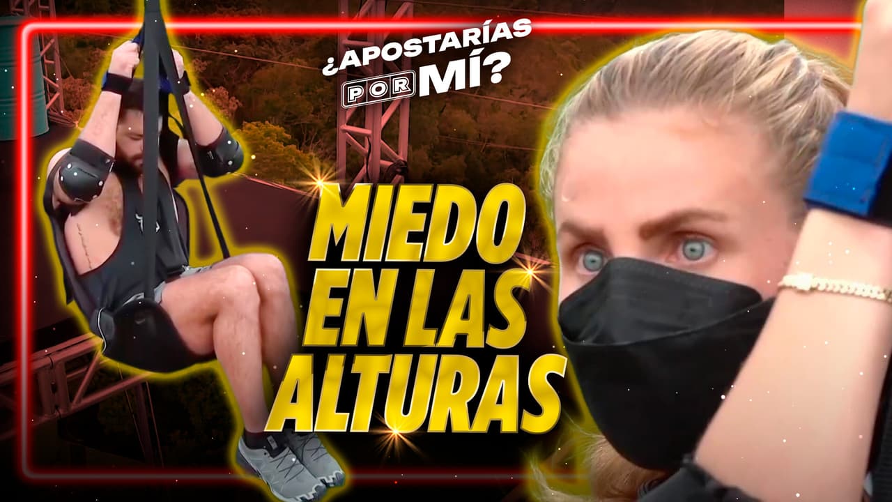 ¡Nuja preocupada por la caída de Adrián a más de 30 metros!