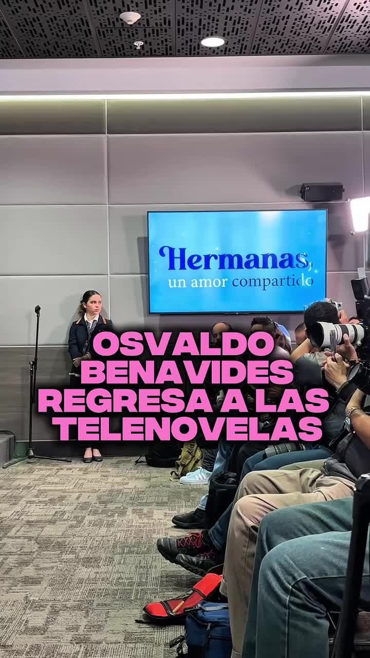 ¡Osvaldo Benavides regresa a las telenovelas!