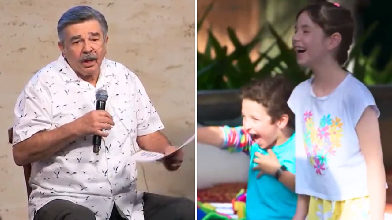 Jorge Ortiz de Pinedo habla sobre el debut de sus nietos en 'Una familia de diez'