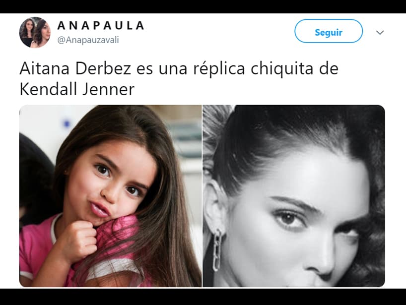 Algunos usuarios bromearon con la idea de que Aitana podría ser pariente de la familia Kardashian-Jenner en lugar de ser la hija del comediante mexicano.