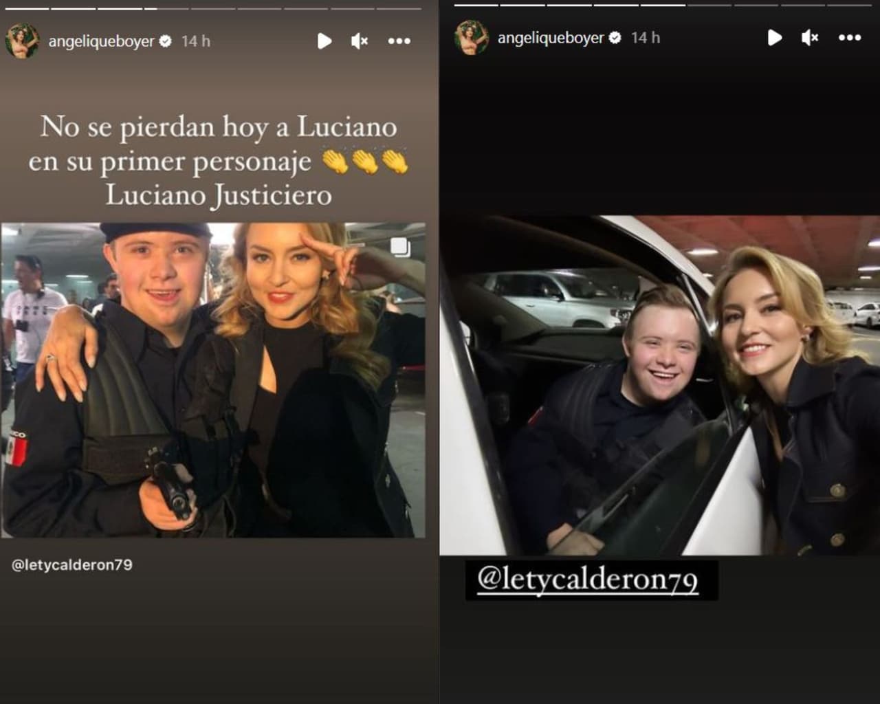 Angelique Boyer reacciona al debut del hijo de Lety Calderón en 'El amor invencible'.