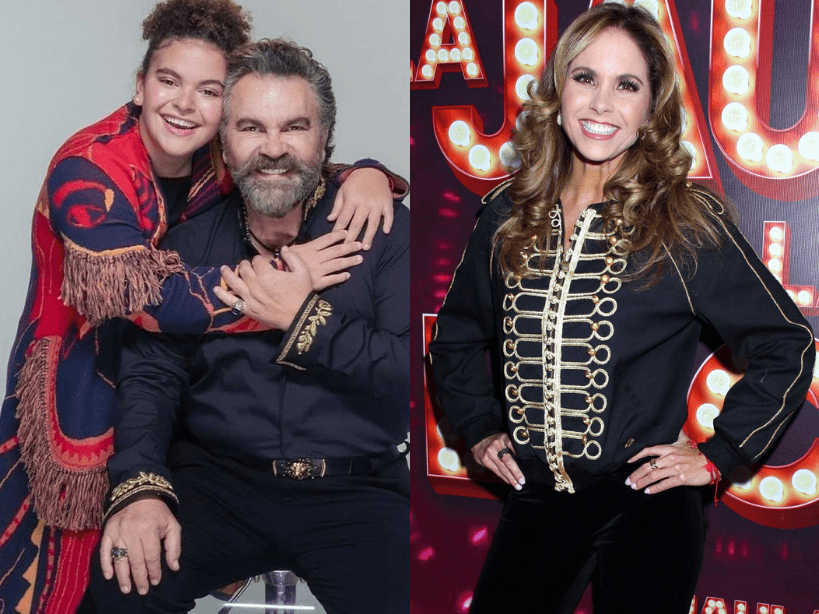 Lucerito Mijares se deja ver como nunca antes con su papá y demuestra en fotos que es clon de Lucero
