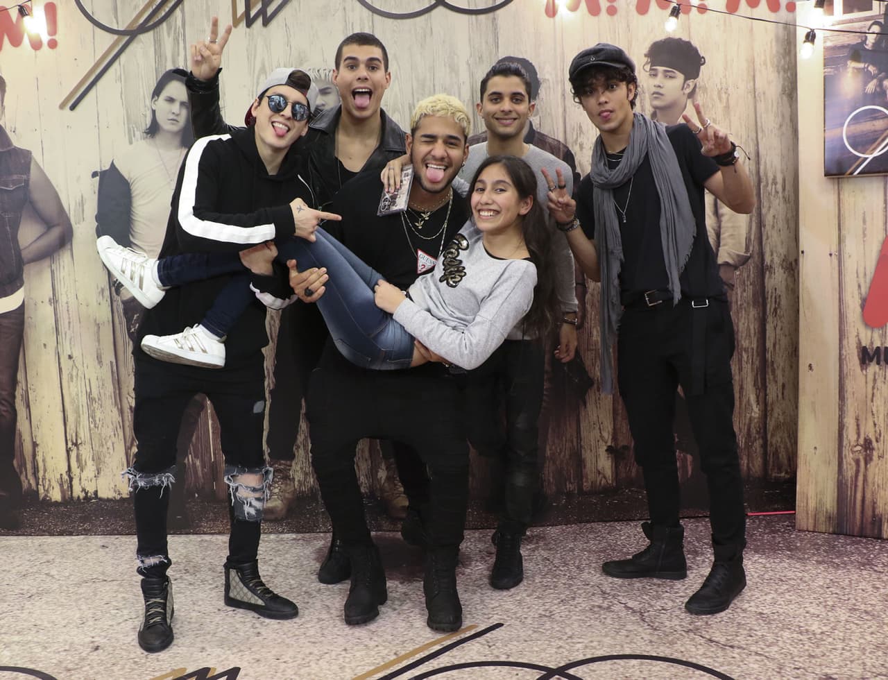 CNCO se presentó en Argentina para promocionar su nuevo disco homónimo (FOTO: The Grosby Group)