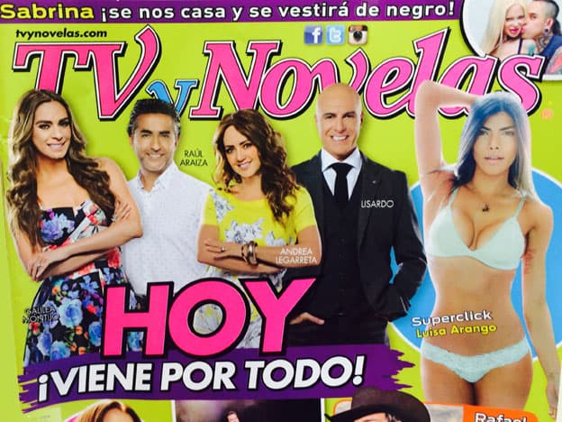 ¡El programa HOY en portada de revista por Gran Estreno!