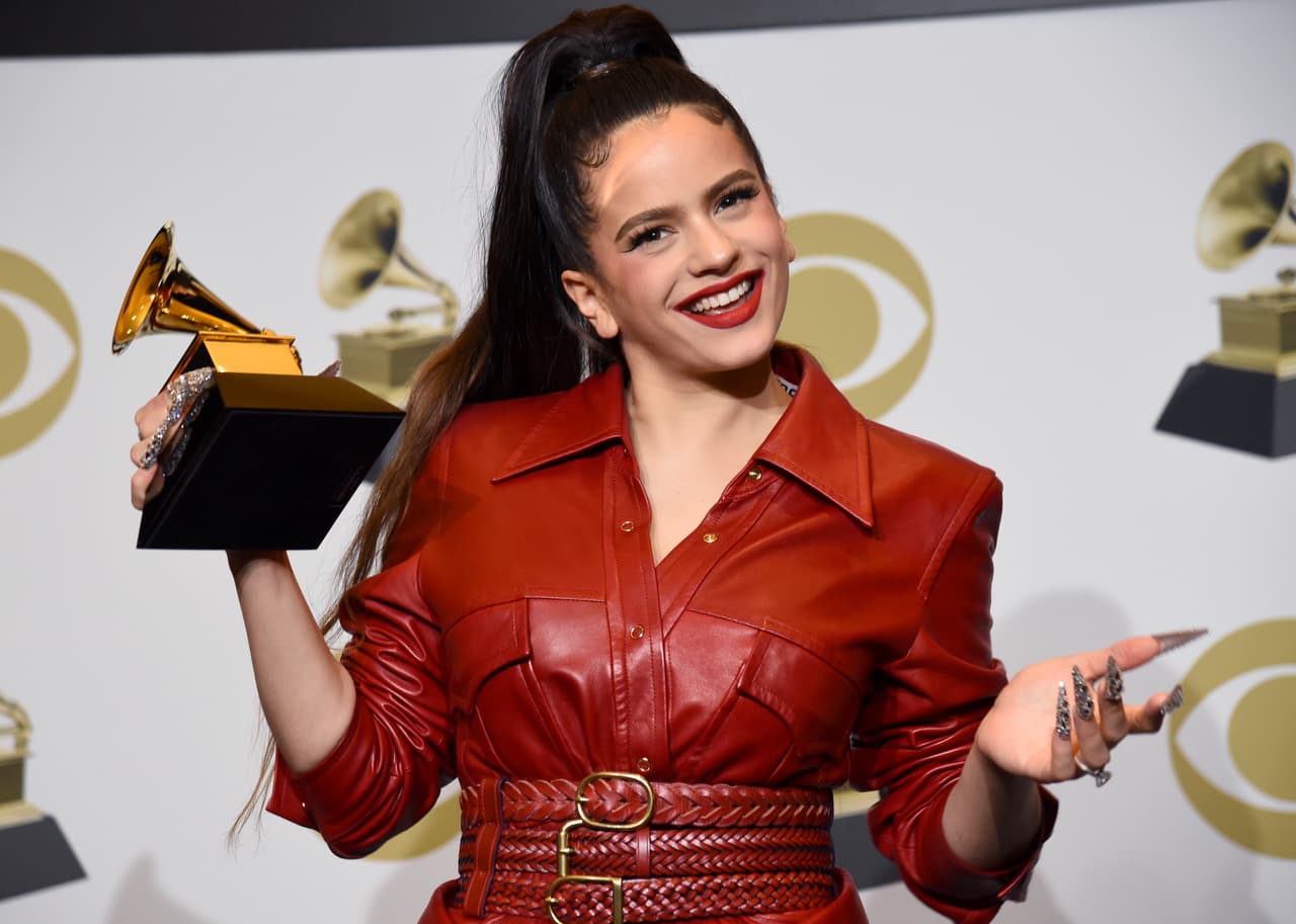 Rosalía y su estilo flamenco se llevan su primer Grammy
