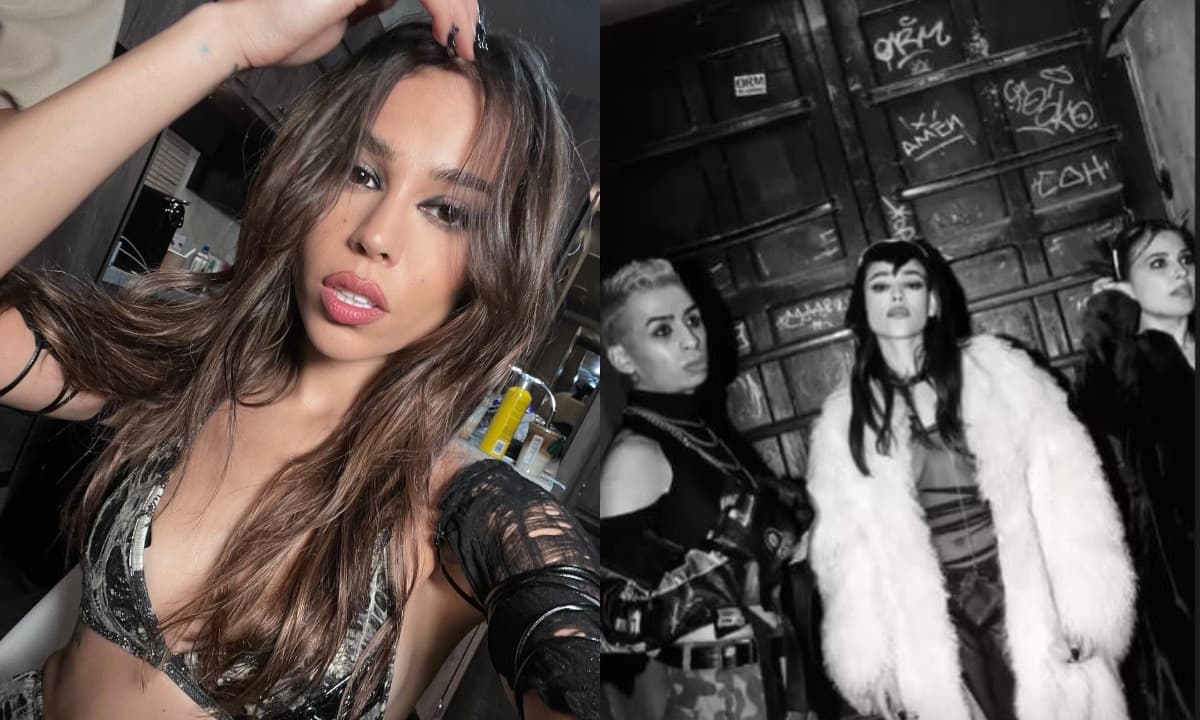 Danna Paola se va en metro y toma licuachelas en el video de 'XT4S1S'