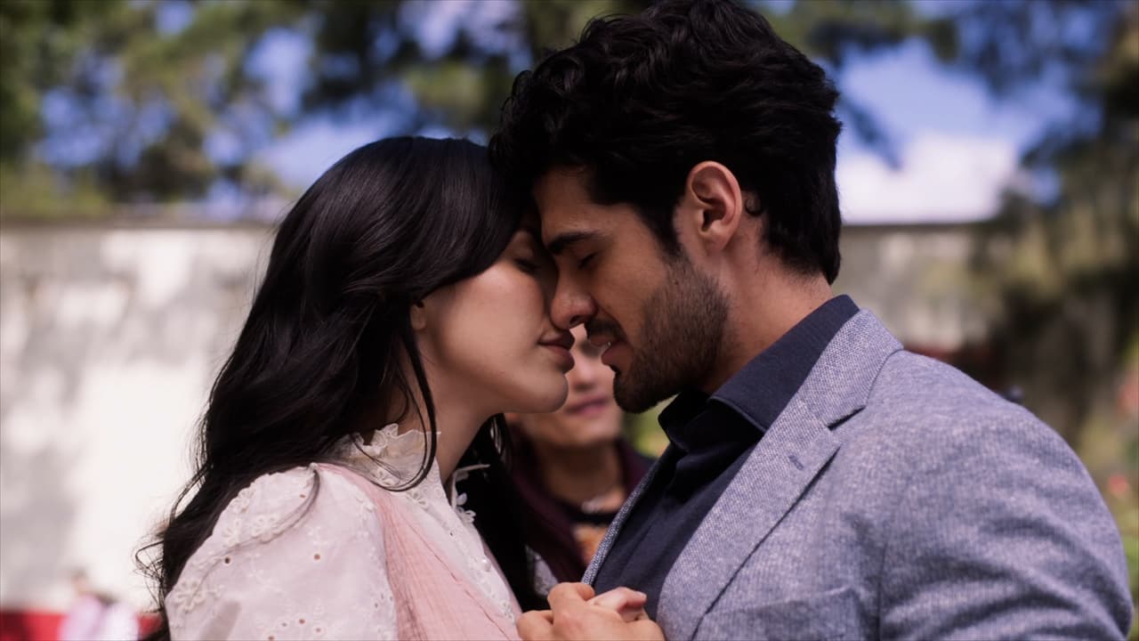 Luis Ernesto y María sellan su amor con un beso