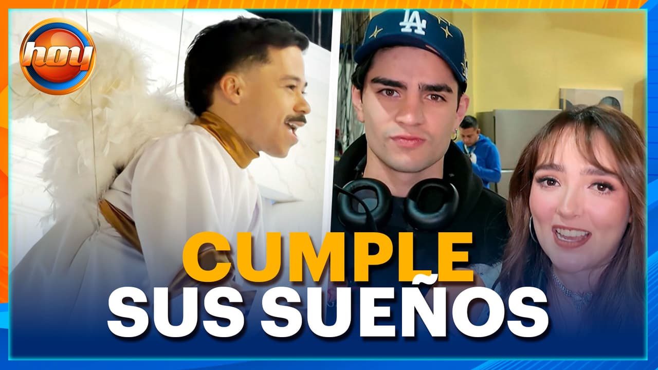 Aldo, Elaine y Aarón APOYAN a Abelito en su nuevo programa