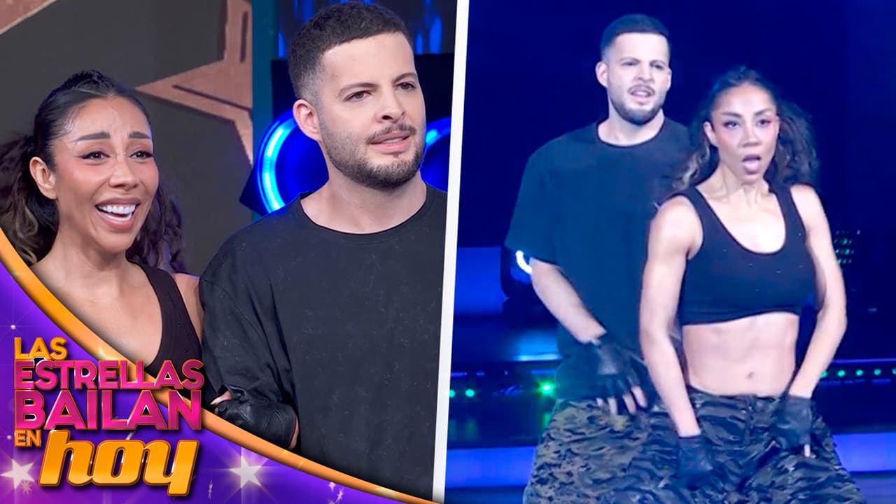 Michelle y Julio BRILLAN en la pista, pero no lograron convencer del todo