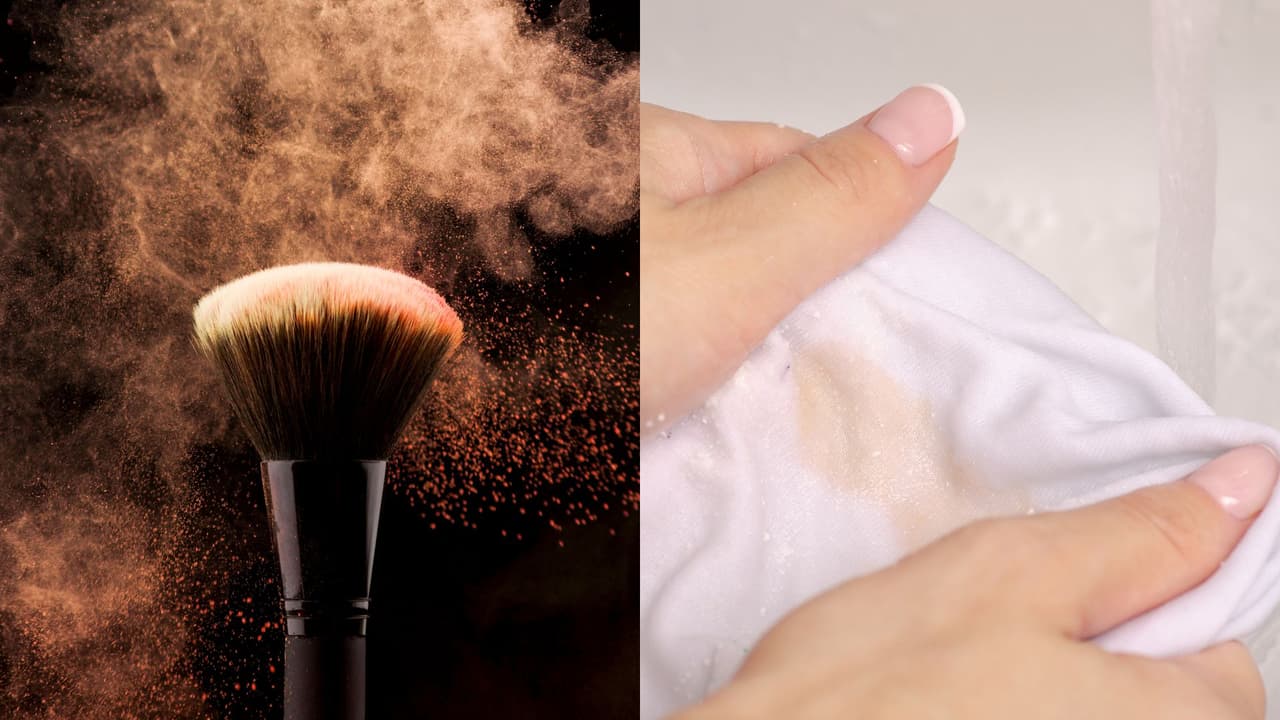 Truco definitivo para no manchar tu ropa de maquillaje