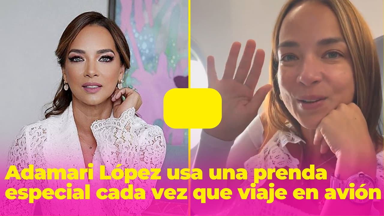 Adamari López necesita usar esta prenda de ropa especial en sus viajes debido al cáncer que padeció