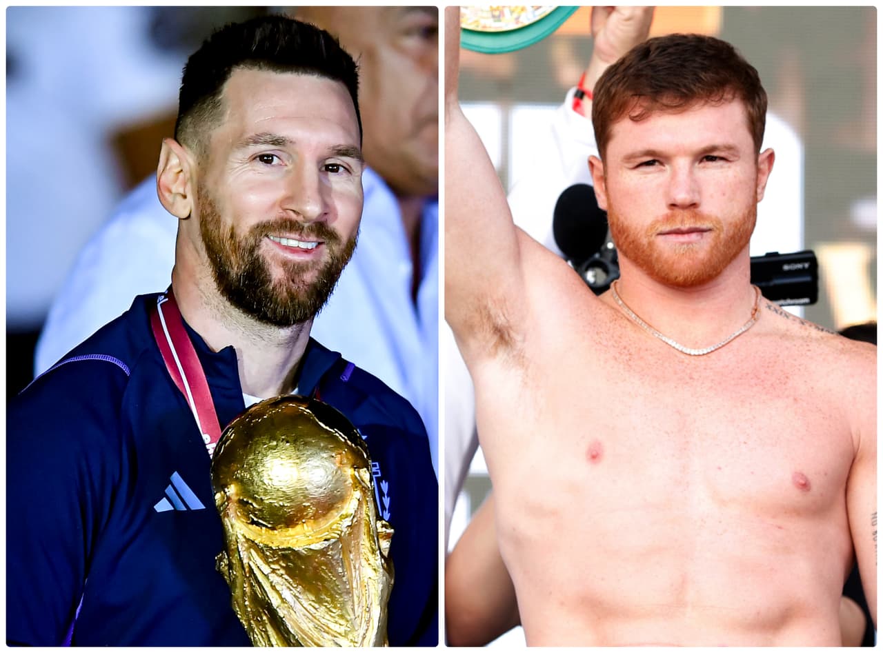 Saúl Álvarez o Lionel Messi ¿quién es el deportista más rico?