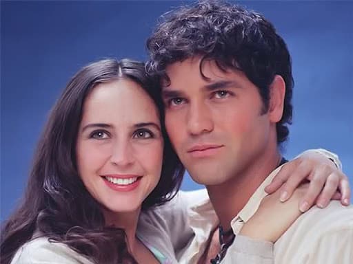 Irán Castillo y Valentino Lanús en 'Amar otra vez'
