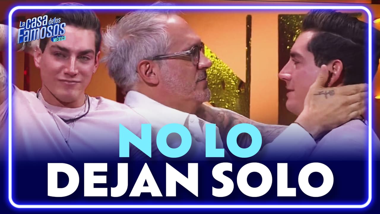Agustín recibe el CARIÑO de los habitantes tras recibir la llamada de su PADRE