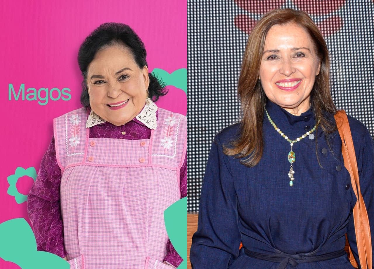 María Rojo inicia conmovida las grabaciones en las que sustituirá a Carmen Salinas en Mi Fortuna es Amarte: “Esperemos que ella luche”