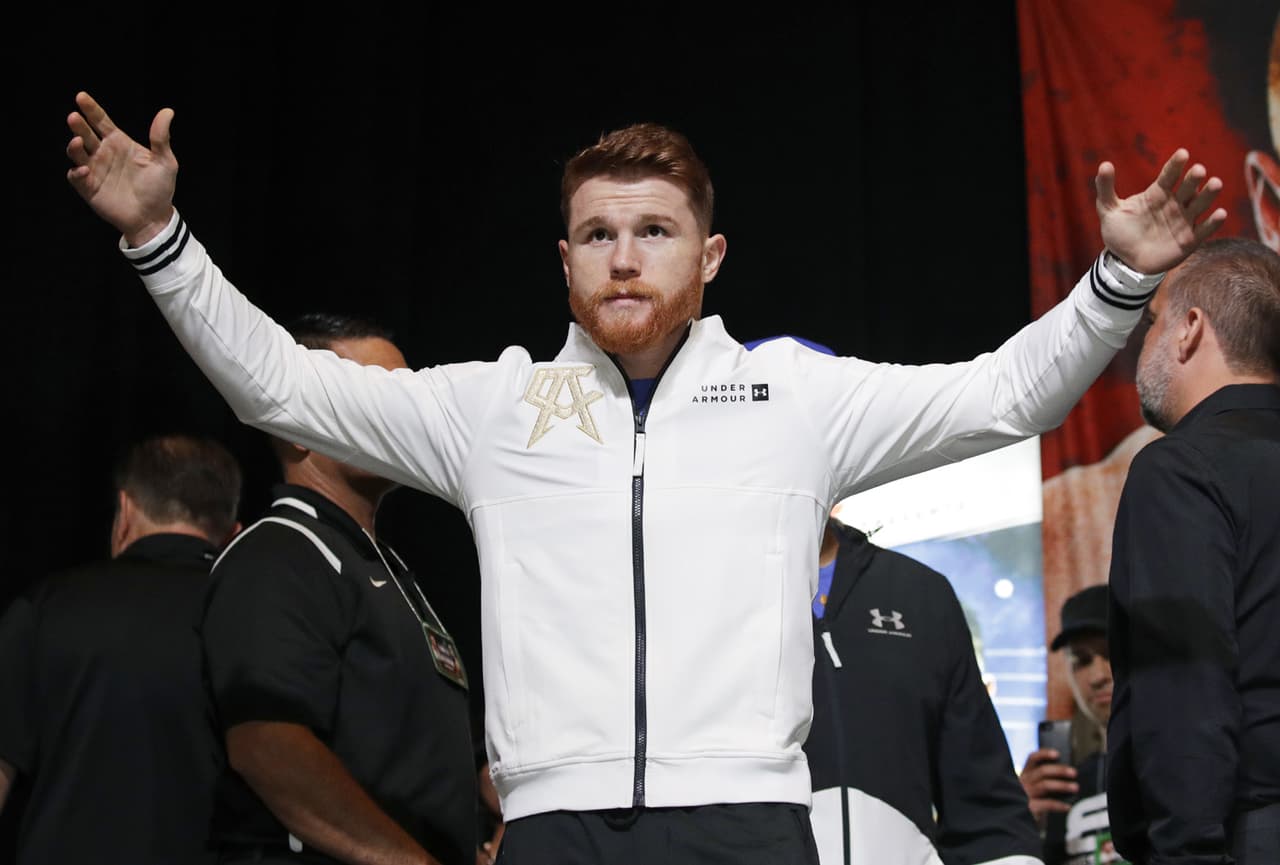 Saúl Álvarez 'El Canelo' en Las Vegas