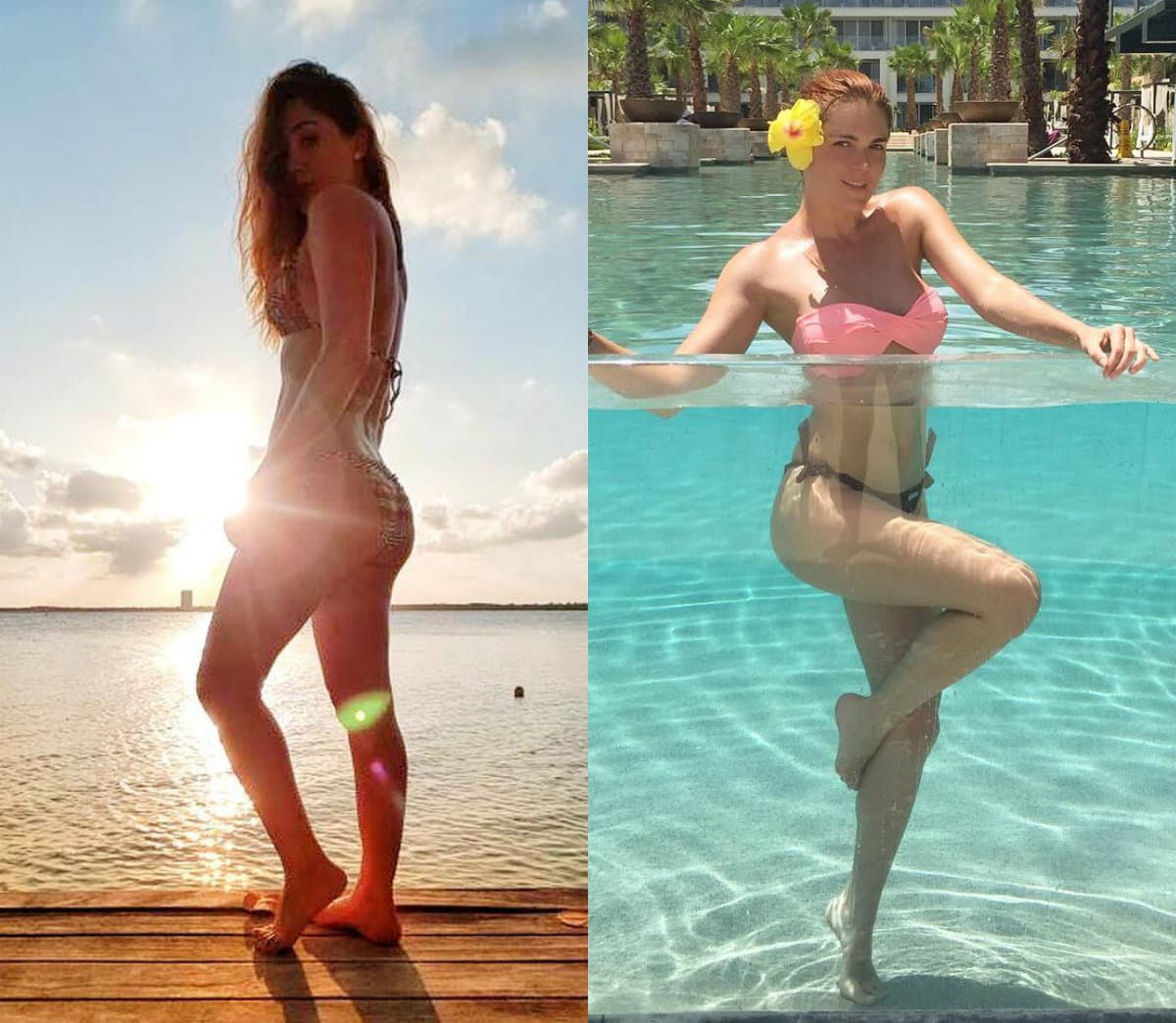 Las actrices guardan una estricta dieta y les fascina hacer ejercicio