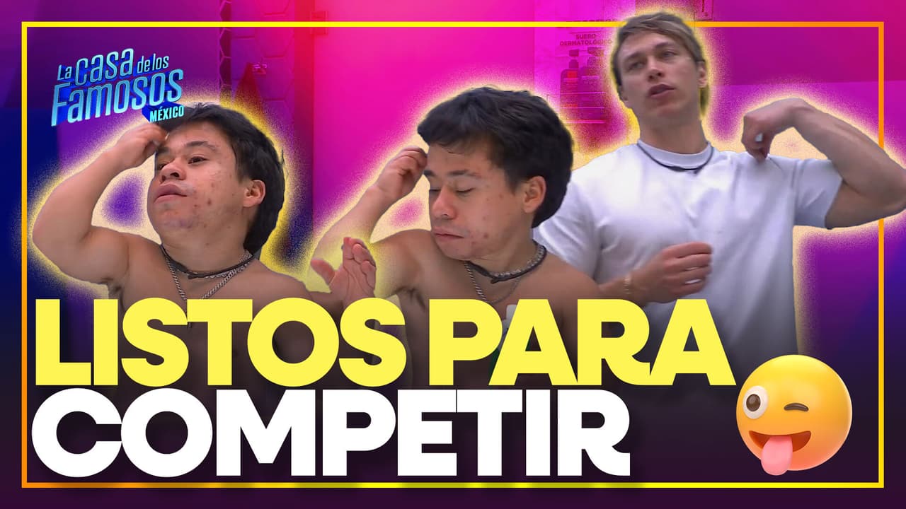 Aldo y Abelito ya tienen el cuerpo de fisiculturistas