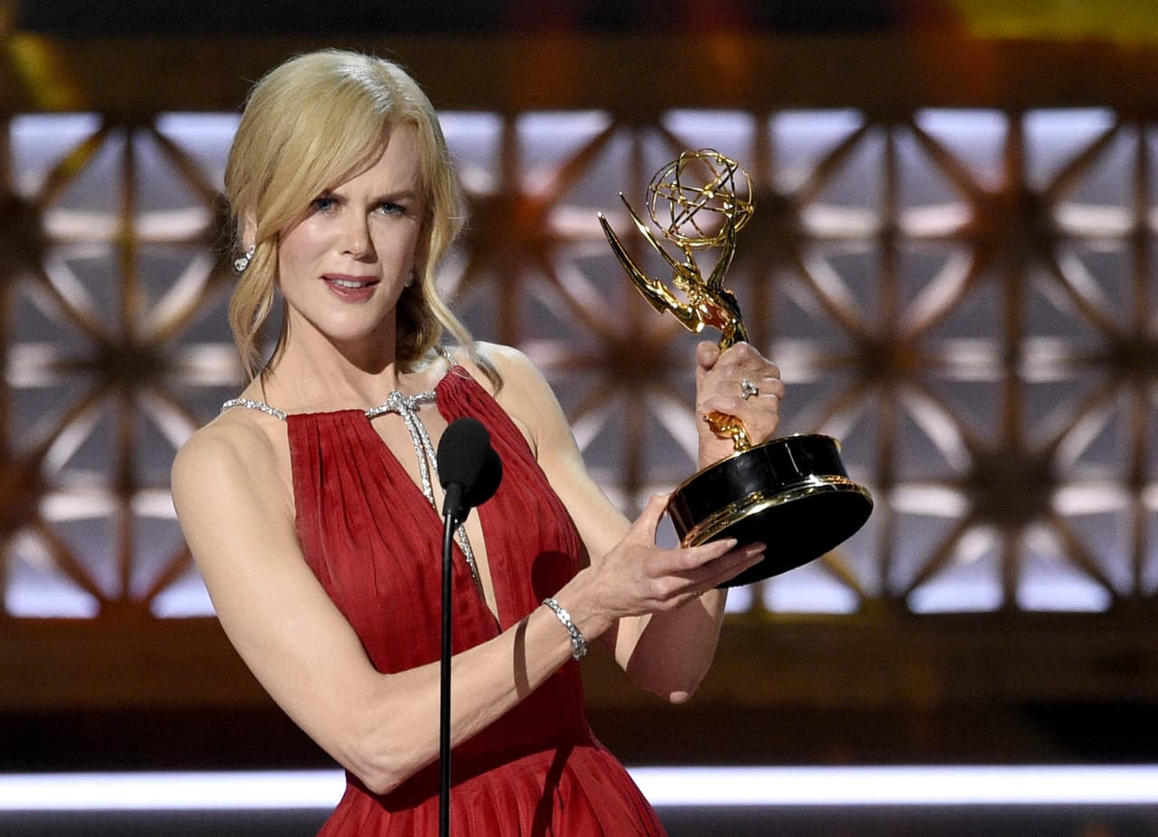 Nicole Kidman ganó la categoría 'Mejor Actriz en una miniserie' por 'Big Little Lies'