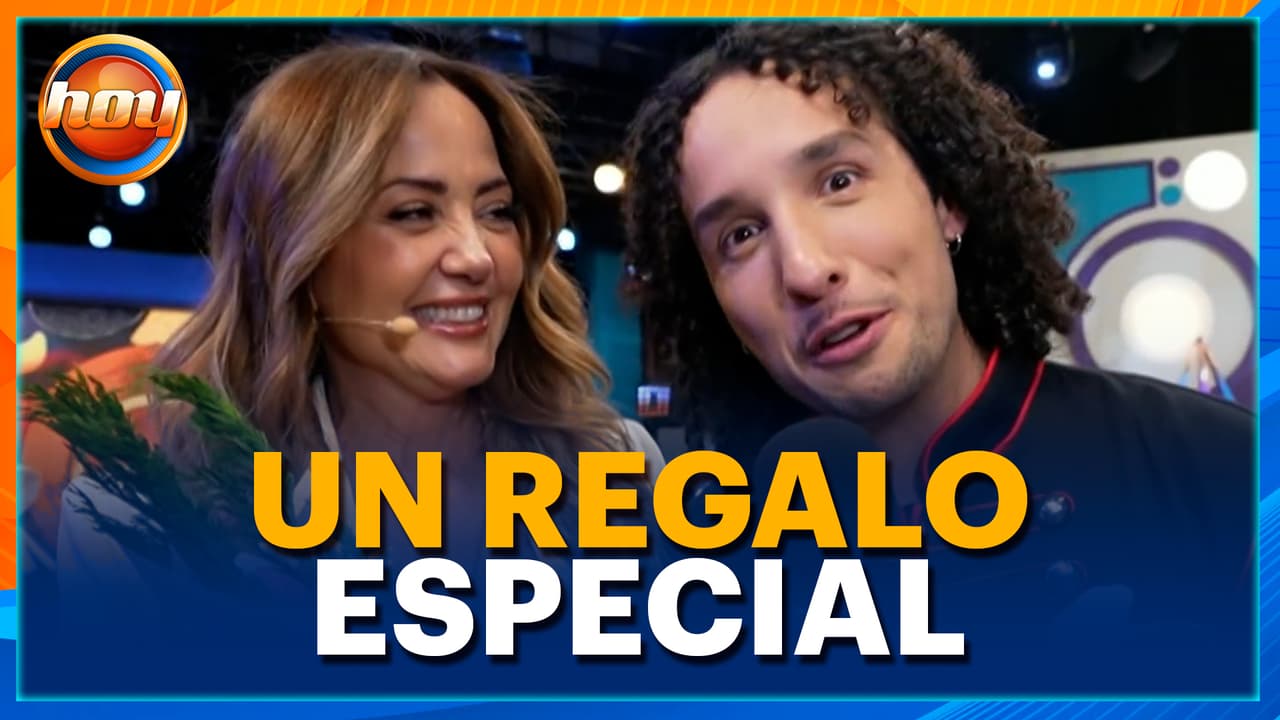 Jorge Anzaldo sorprende a las mamás de Hoy soy el Chef