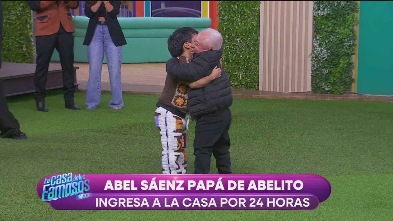 Abelito no puede creer que su papá volvió a entrar a la casa y él asegura: "Ya llegó por quien lloraban"