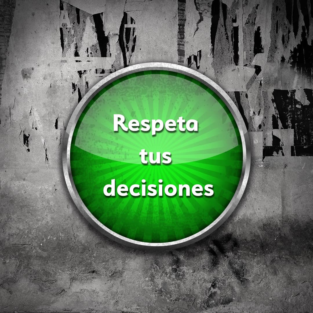 Benítez resalta que dentro de las relaciones sanas no hay insultos ni tampoco hay golpes, sino respeto: "Eres capaz de escuchar y entender a la persona, aunque no estés de acuerdo con lo que dice".