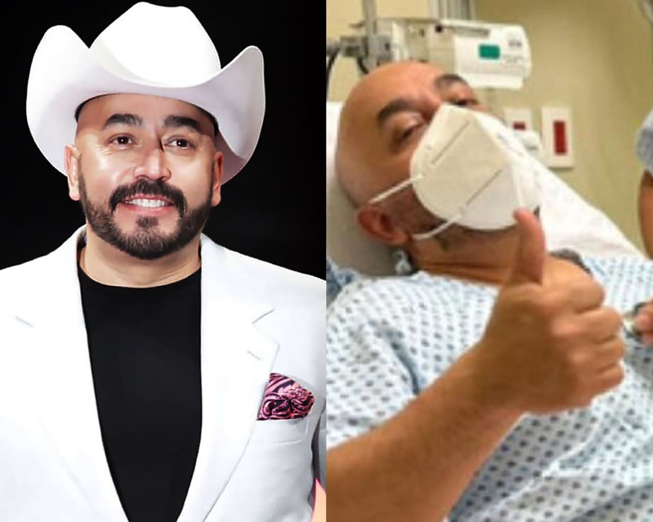 Lupillo Rivera sale del hospital en silla de ruedas tras cirugía de emergencia