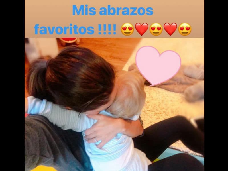 La cantante Anahí mostró lo feliz que es en su faceta de mamá