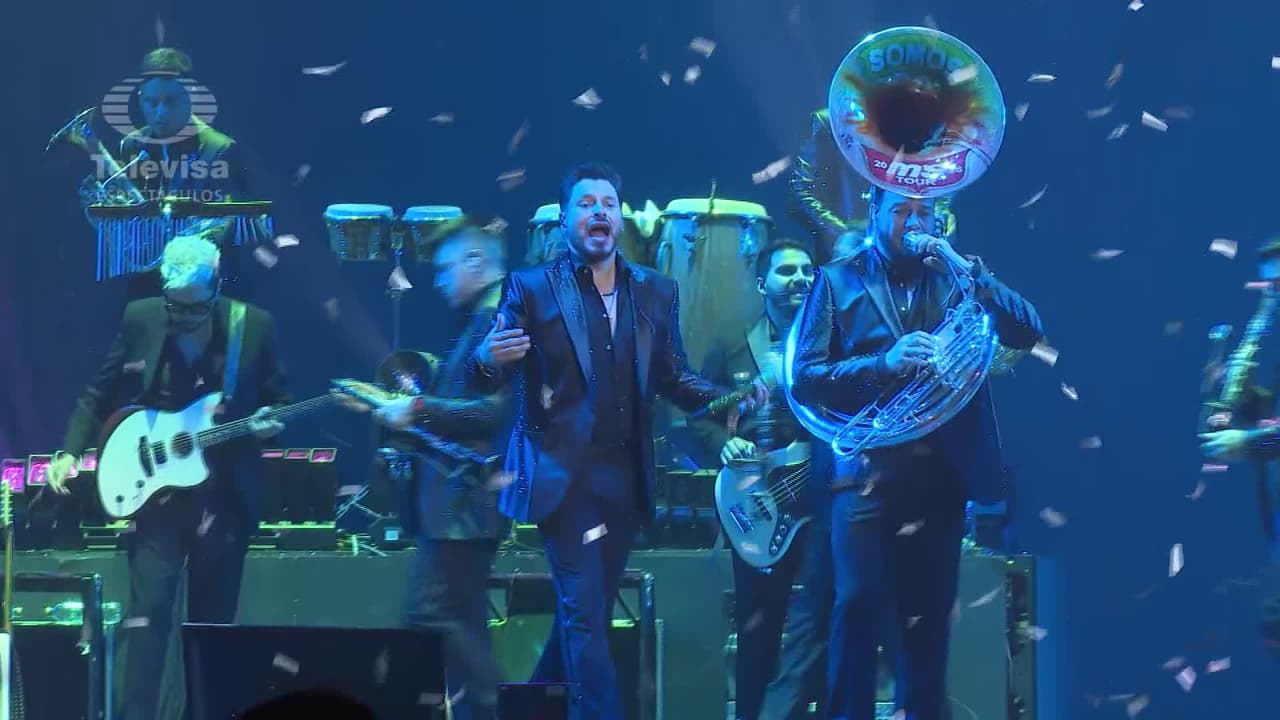 Banda MS impacta en concierto al cantar junto a Camila Fernández y Espinoza Paz