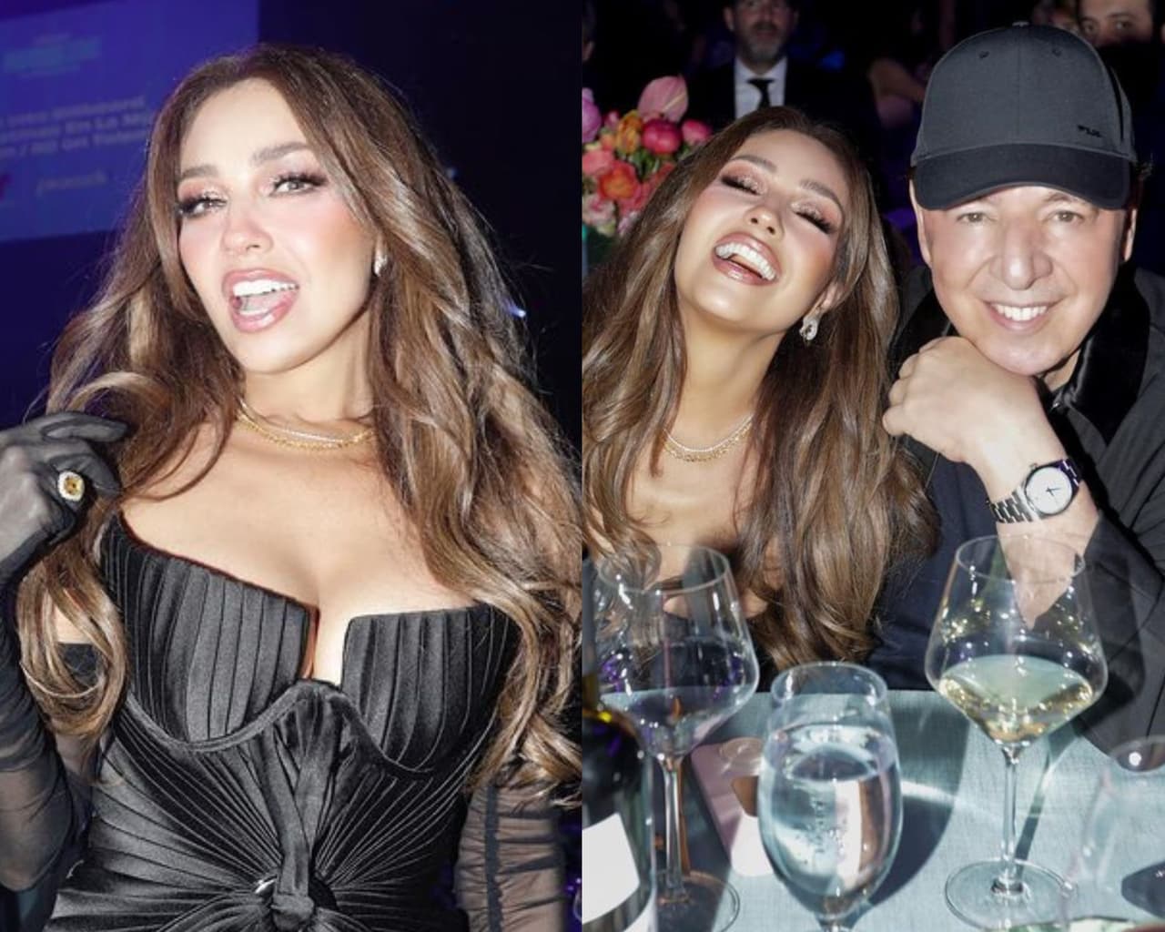 Thalía, de forma épica, tumba rumores de divorcio con Tommy Mottola