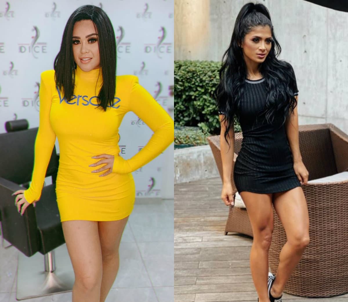 Segundos antes de que se hiciera la cómica comparación de los cuerpos de Gomita y Kimberly Flores, la expayasita afirmó que la guatemalteca tiene un cuerpo espectacular. ‘Véanla qué bárbara está’, señaló.