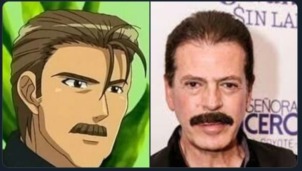 Yuuji Takashima luciría como Sergio Goyri sin el anime.