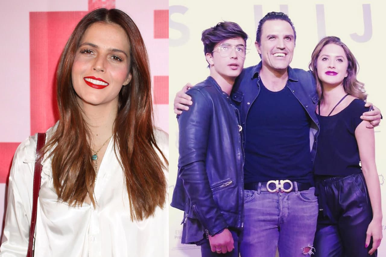 Claudia Álvarez felicita a Max, el hijo de Billy Rovzar, por su cumpleaños