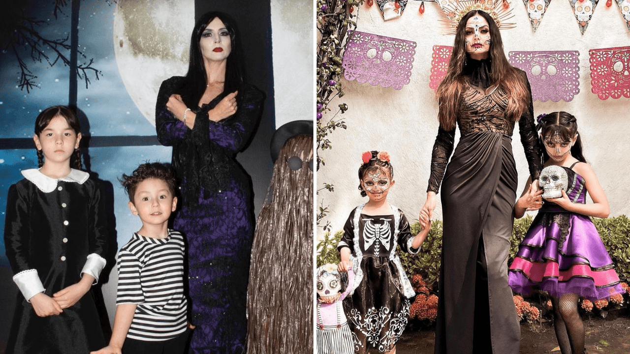 Brujitas, calaveritas y monstruitos: Estos son los mejores disfraces de los hijos de los famosos