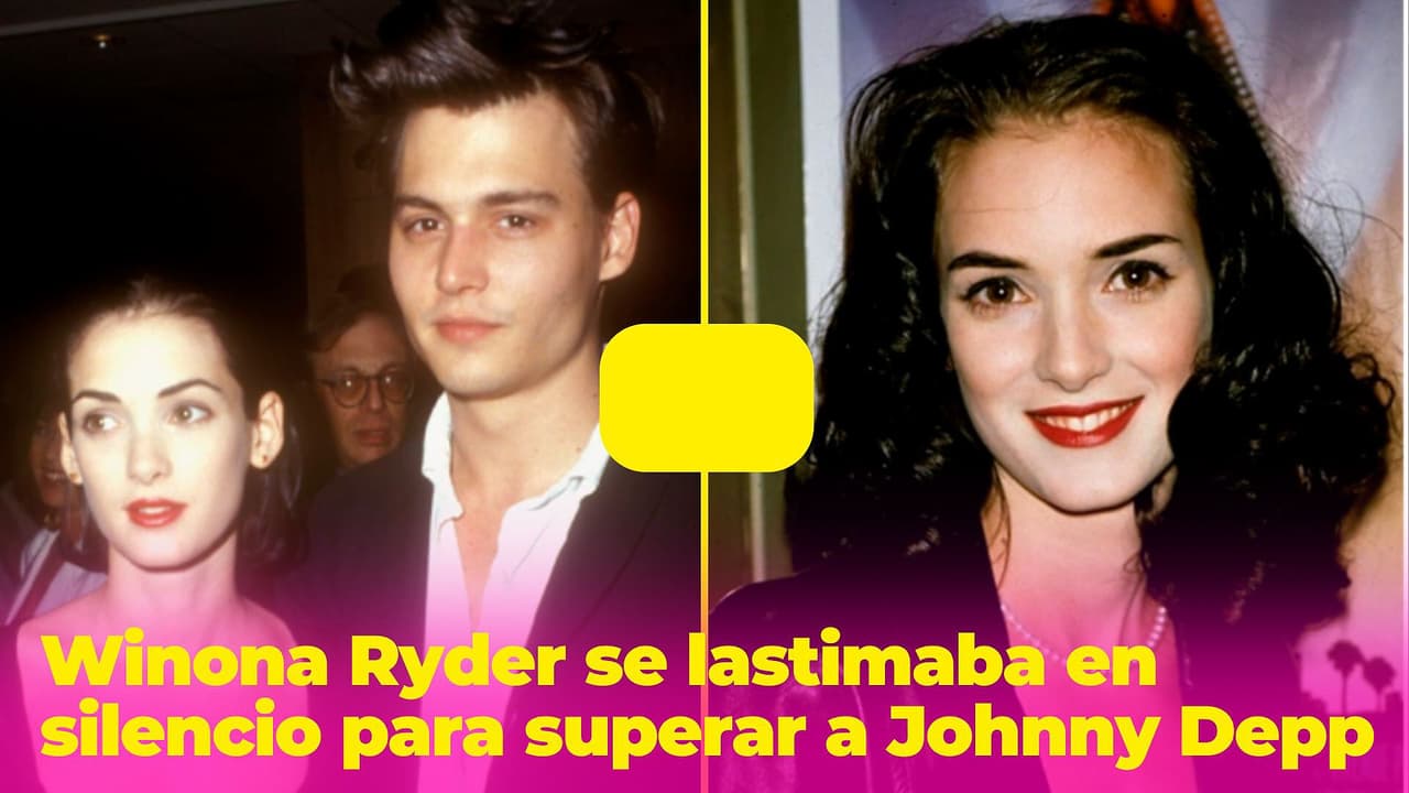 Winona Ryder se lastimaba en silencio para superar a Johnny Depp: "Ya no quería estar aquí"