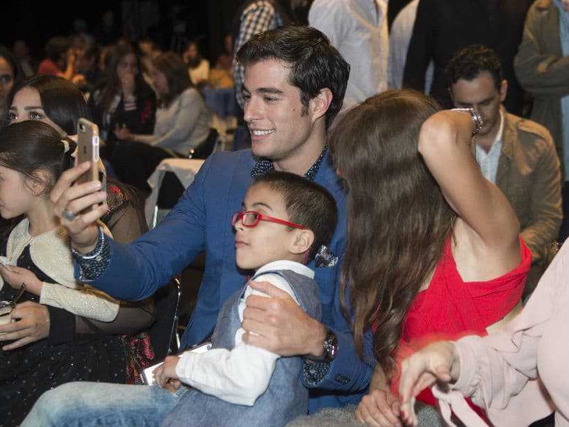 Danilo invitó a José María, quien dará vida al personaje de Mundito, a saludar a sus fans.