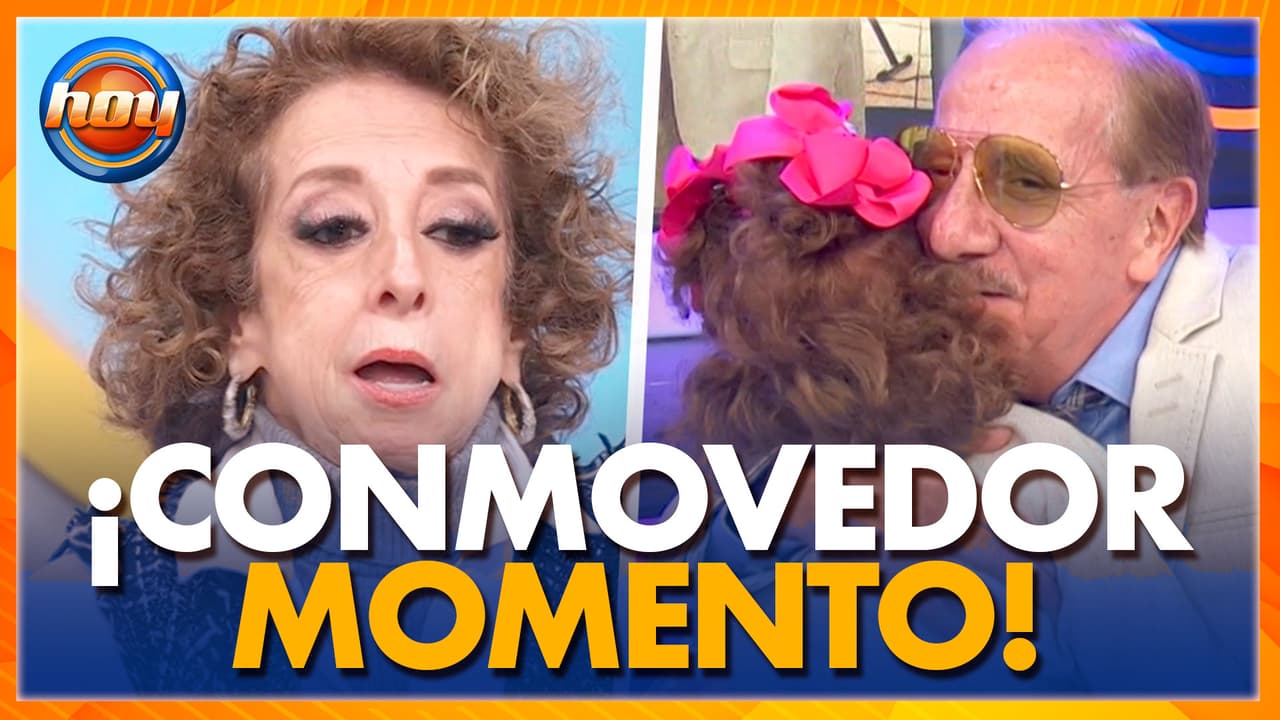 María Elena Saldaña REVIVE su reencuentro con el ‘Papiringo’ en HOY