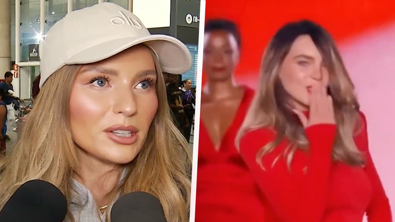 Irina Baeva se solidariza con Belinda tras caída en pasarela 