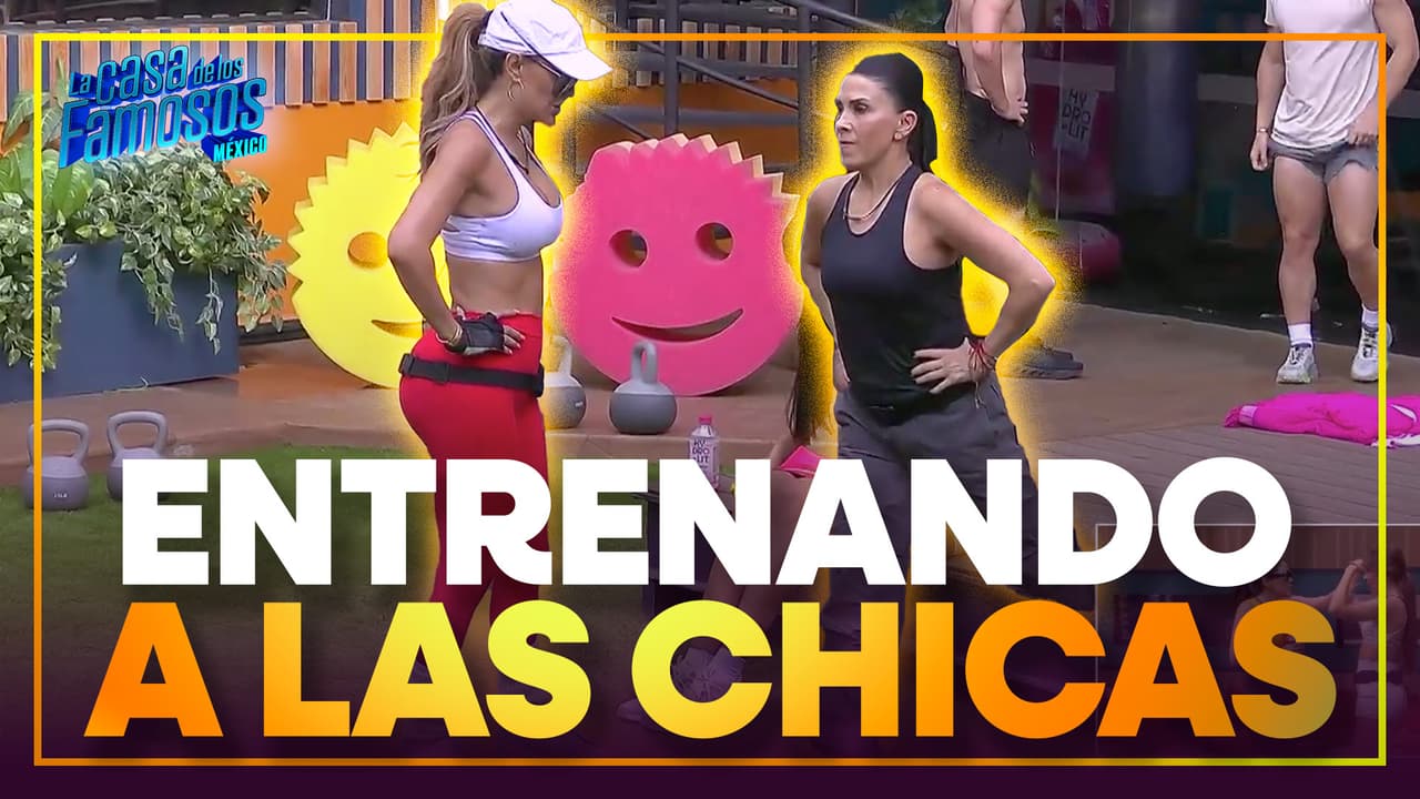 Las chicas de La Casa ejercitaron el cuerpo con Ninel y Mar