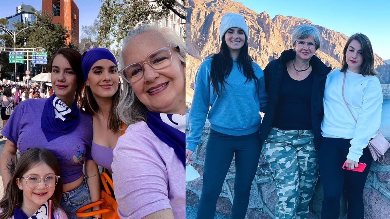 Mamá de Gala Montes forzaba a la actriz y a su hermana Krista a ir a castings para actuar
