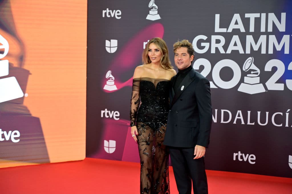 David Bisbal y Rosanna Zanetti