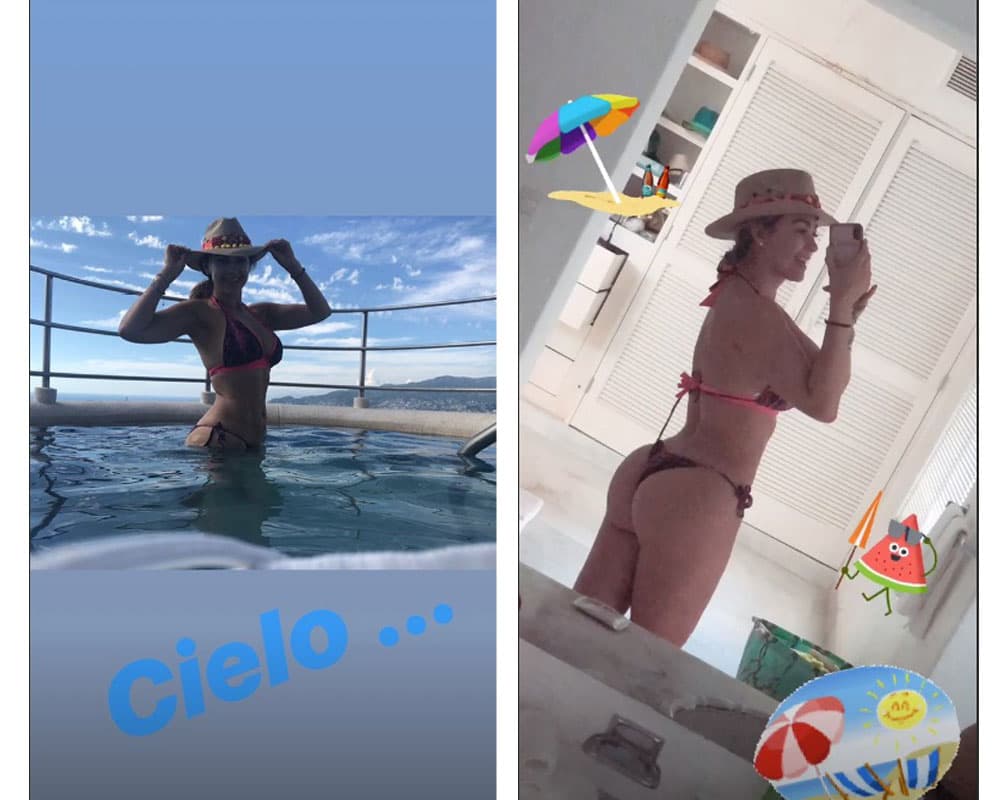 Aracely Arámbula consiente a sus seguidores en bikini
