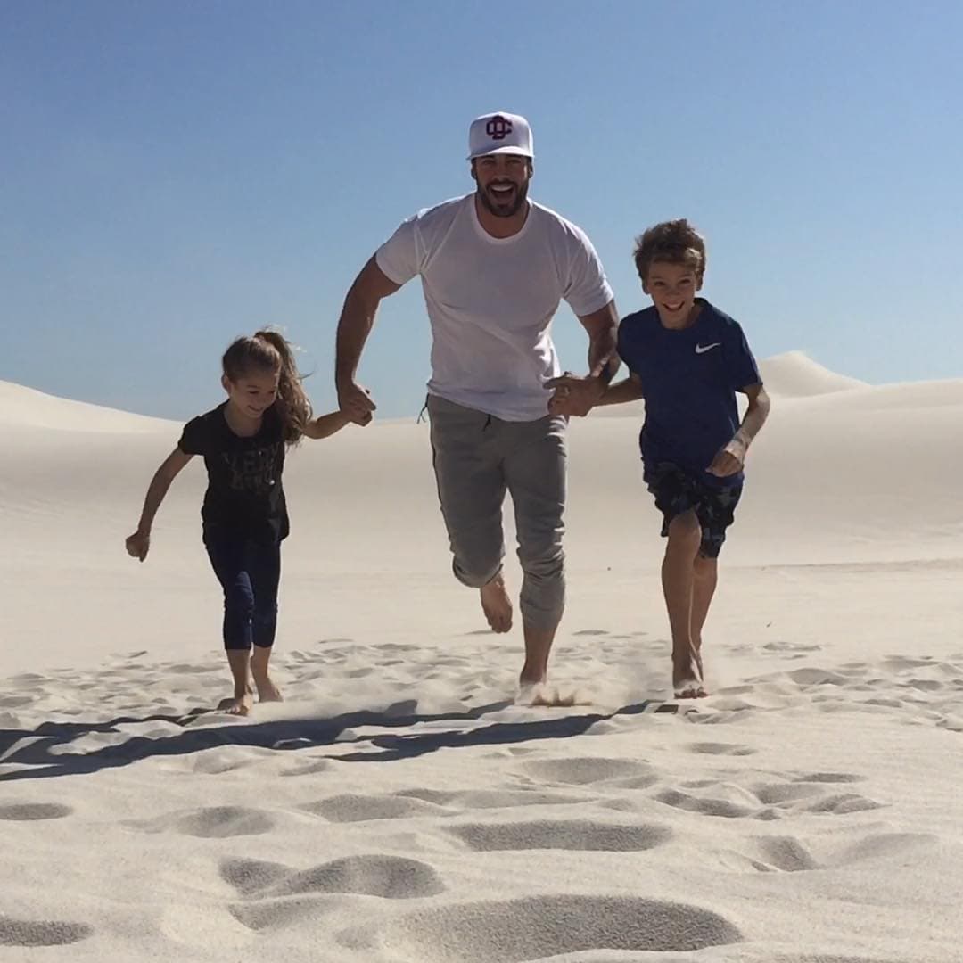 Levy disfruta al máximo su etapa como padre, mostrando lo mucho que han crecido sus hijos en sus redes.